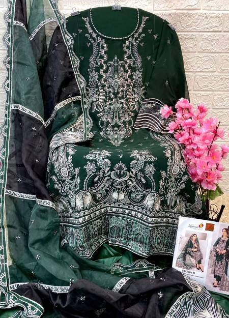 Saniya ST 2004 Fancy Festive Wear Wholesale Pakistani Salwar Suits Catalog